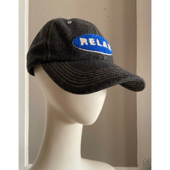 TOMMY BAHAMA Relax Gray Wool Adjustable Cap - Picture 2 of 9